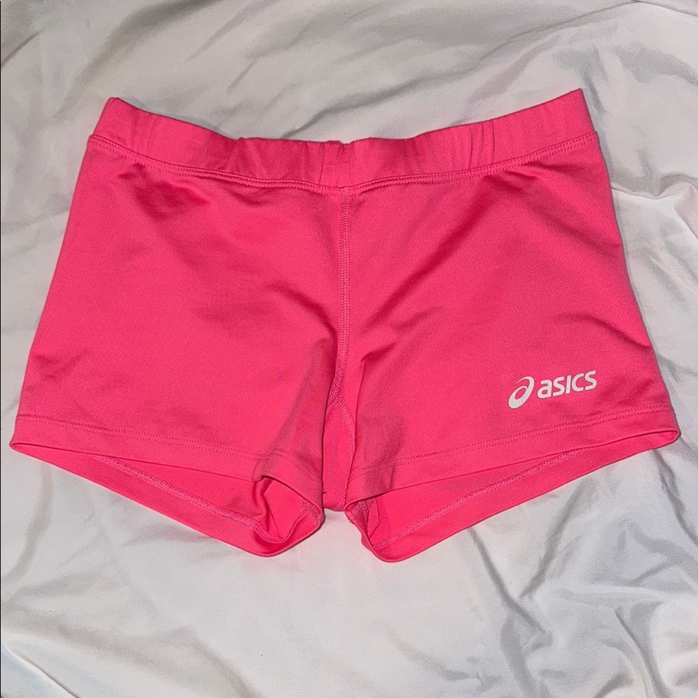 Asics Hot Pink Spandex Shorts Size S
